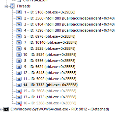 multiple threads
